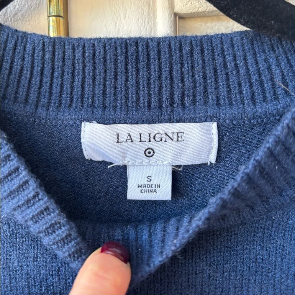 La Ligne x Target Striped Blue & Red Sweater - Picture 4 of 7